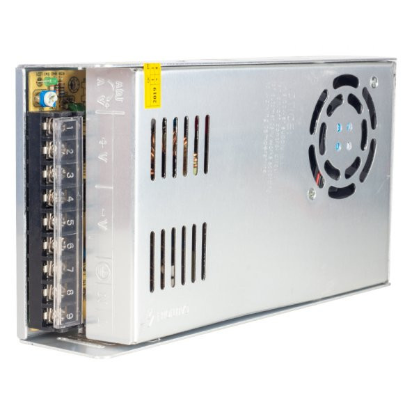 Powermaster PM-30432 24 Volt - 20 Amper Fanlı Metal Kasa Adaptör - Resim 2