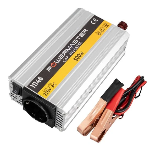 Powermaster PM-11148 12 Volt 500 Watt Modified Sinus İnverter - 6