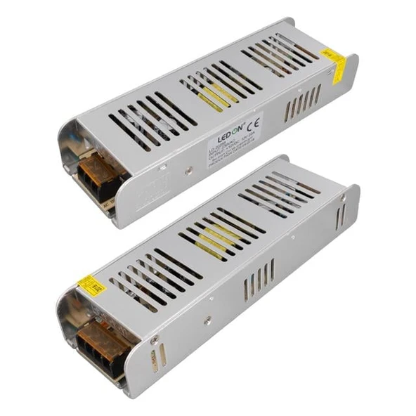 Ledon LD-20255 DC 12Volt 20Amper Slim Metal Kasa Adaptör - 4