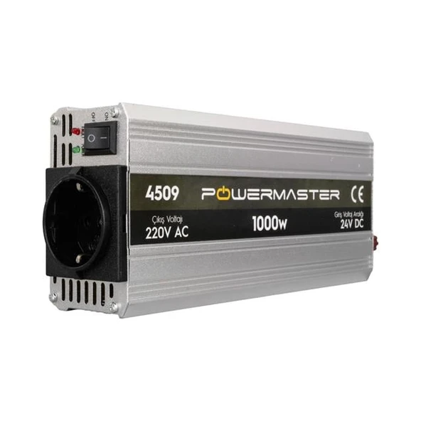 Powermaster PM-4509 24 Volt - 1000 Watt Modifiye Sinüs İnverter - 7