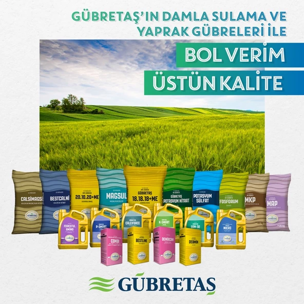 Gübretaş CALCİFORCE Sıvı Gübre 1 Litre - Resim 2