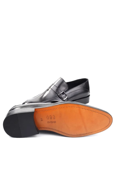 Oskar 2472 Erkek Klasik Kösele Taban Günlük Deri Ayakkabı - Resim 9