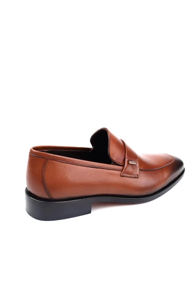 Oskar 2165 Erkek Klasik Kösele Taban Günlük Deri Ayakkabı - 8