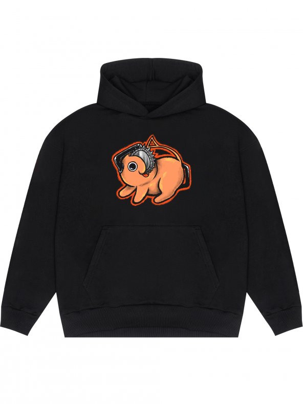 Pochita Dog Chainsaw Man Unisex Oversize Premium Hoodie