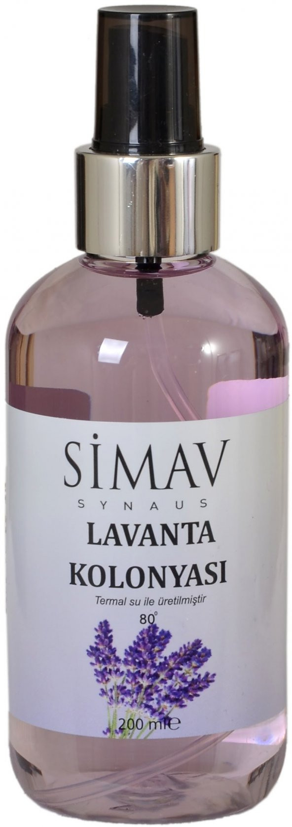 SİMAV Termal Sulu Lavanta Kolonyası Spreyli - 200 ml