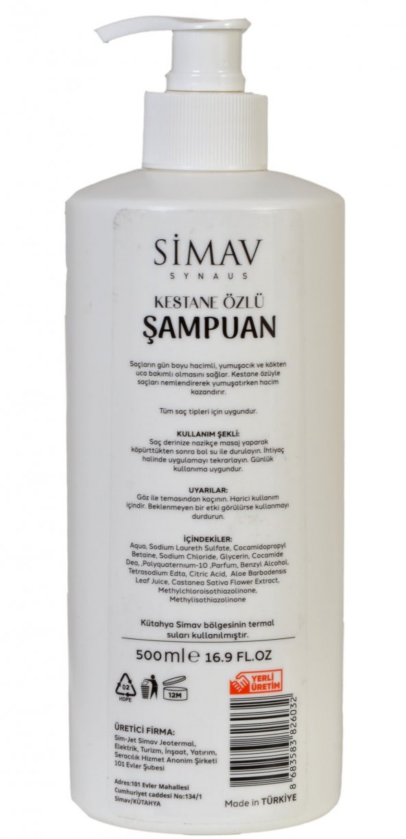 SİMAV Termal Sulu Kişisel Hijyen Seti 7li - Aile Paketi - 2