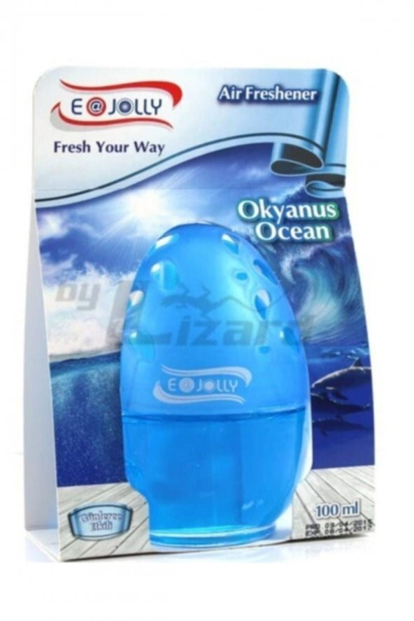 Koku Kolçak Içi Dünya Cam Şişe ( Okyanus ) 100ml