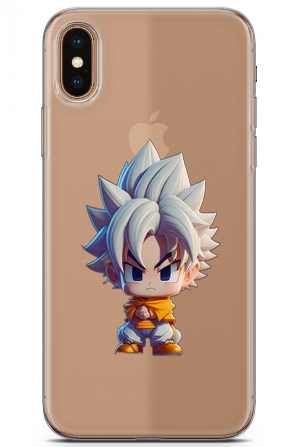 Apple iPhone XS Max Kılıf Seri Others 13 Goku Clear Case Kapak - 1