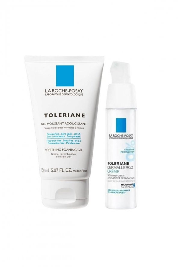 LA ROCHE POSAY Toleriane Temizleme Ve Nemlendirme Kiti 8690595188584