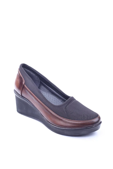 Mavişim 3334 Kadın Dolgu Topuk Strech Ayakkabı - Resim 4