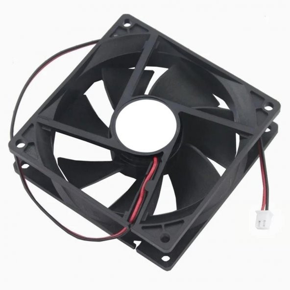 92x92x25mm Kare Fan 12V(2,54 Soketli)