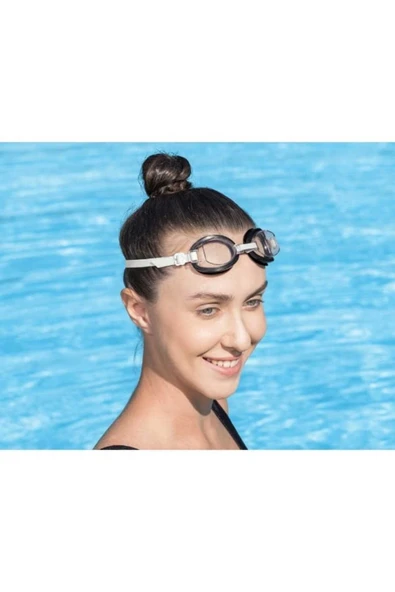 14+ Yaş Yetişkin Yüzücü Gözlüğü Vakumlu Uv Korumalı Darbeye Dayanıklı Deniz Gözlüğü Adult Goggles - 6