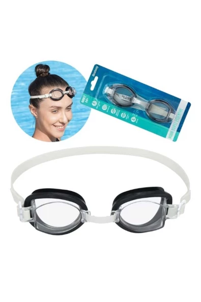 14+ Yaş Yetişkin Yüzücü Gözlüğü Vakumlu Uv Korumalı Darbeye Dayanıklı Deniz Gözlüğü Adult Goggles