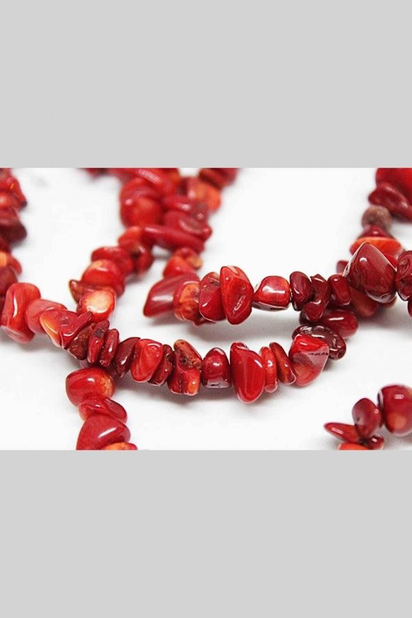 Mercan Doğal Kırık Doğal Taş Dizisi (Boyalıdır) ürün görseli