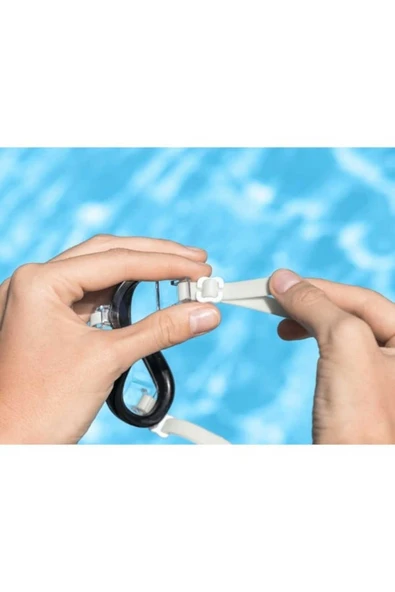 14+ Yaş Yetişkin Yüzücü Gözlüğü Vakumlu Uv Korumalı Darbeye Dayanıklı Deniz Gözlüğü Adult Goggles - 5