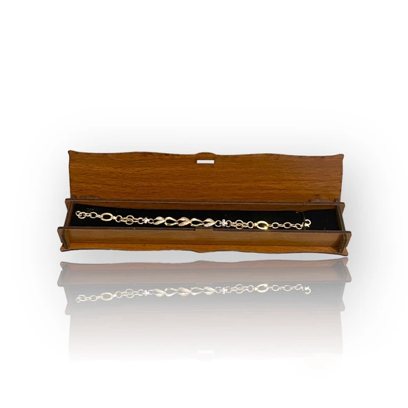 Yaprak Ve Çiçekli Hallow Altın ileklik - Resim 3