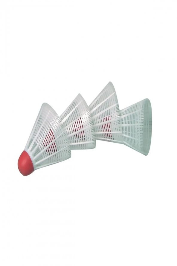 Sunflex 53200 Plastik 4 lü Unisex Badminton Topu