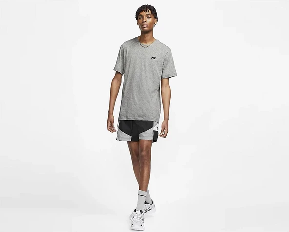 Nike AR4997-064 Sportswear Club Erkek Tişört - 5