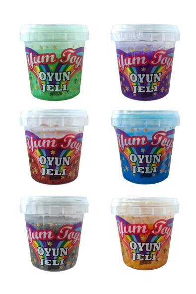 BamBamToys Slime Oyun Jeli - Slaym - Renkli - Metalik - Ce Belgeli - 140 gr - 1 Adet - 2
