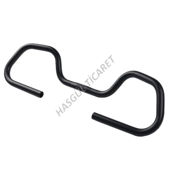 Hsgl Bisiklet Alüminyum Gidon Siyah Kelebek Tur Bisikleti 31.8 Genişlik 580mm GDN402 - 5