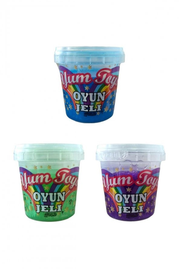 BamBamToys Slime Oyun Jeli - Slaym - Metalik - Ce Belgeli - 140 gr - 3 Adet Renk Seçin