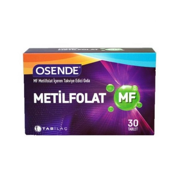 Osende Metilfolat MF 30 Tablet
