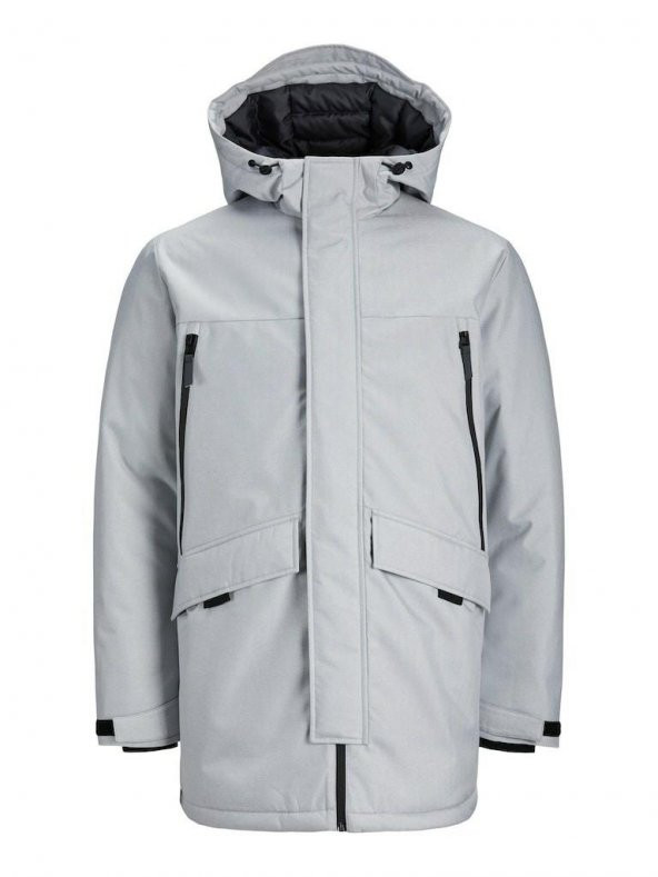 Jack Jones Black Erkek Parka 12247510