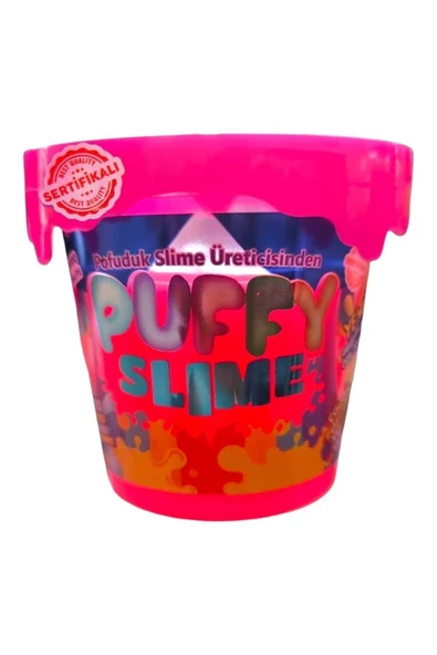 BamBamToys Puffy Slime Yeni Trend Slime -2 Adet Pofuduk Slime Neon Renkli 120 Gr Slaym - 3