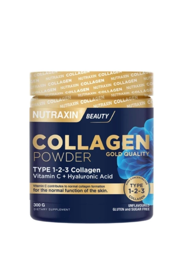 Nutraxin Collagen Powder 300 gr Tip 1,2,3