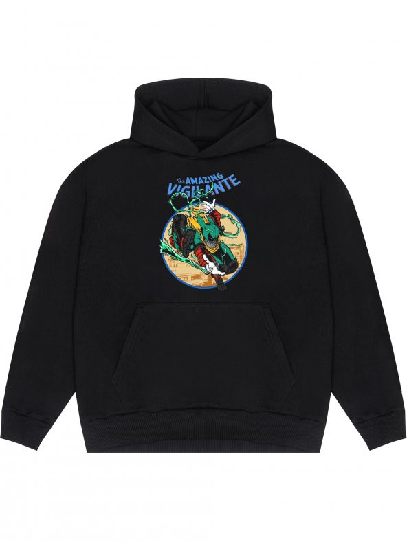 Amazing Vigilante Deku My Hero Academia Unisex Oversize Premium Hoodie