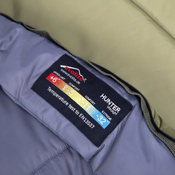 Evolite Hunter -32°C Birleştirilebilir 2 Kişilik Uyku Tulumu - Resim 8