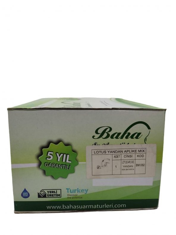 Baha Duvardan Lotus Aç Kapa Mix Mutfak Ve Lavabo Bataryası - 8