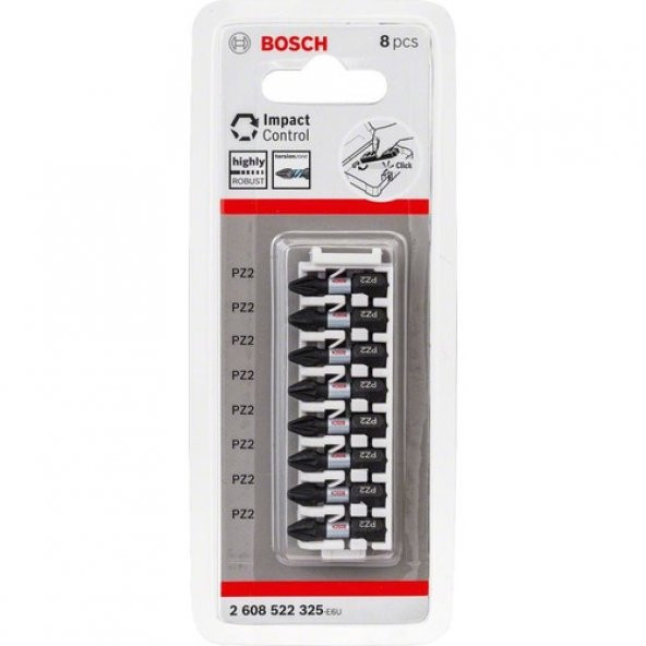 IMPACTC VİDALAMA UCU PZ225MM 8Lİ   (325) - 2