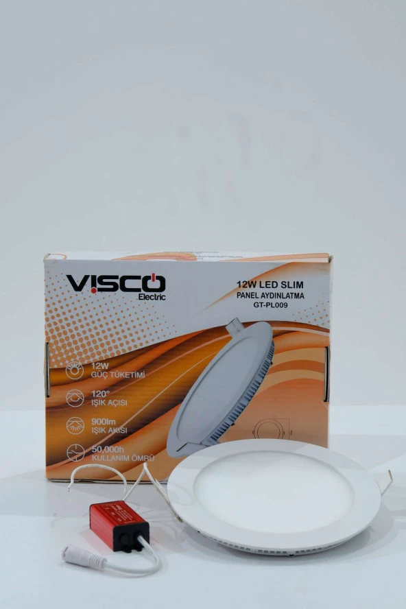 Visco 12W Led Slim Panel Günışığı - 2