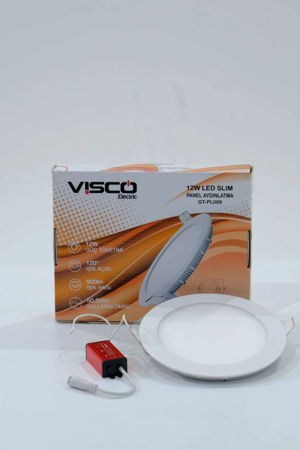 Visco 12W Led Slim Panel Günışığı - 3