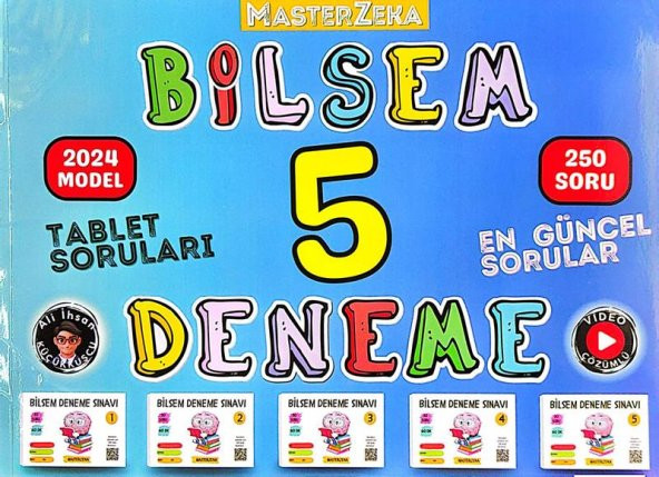 Tüm Sınıflar İçin Bilsem 5 Deneme Master Zeka