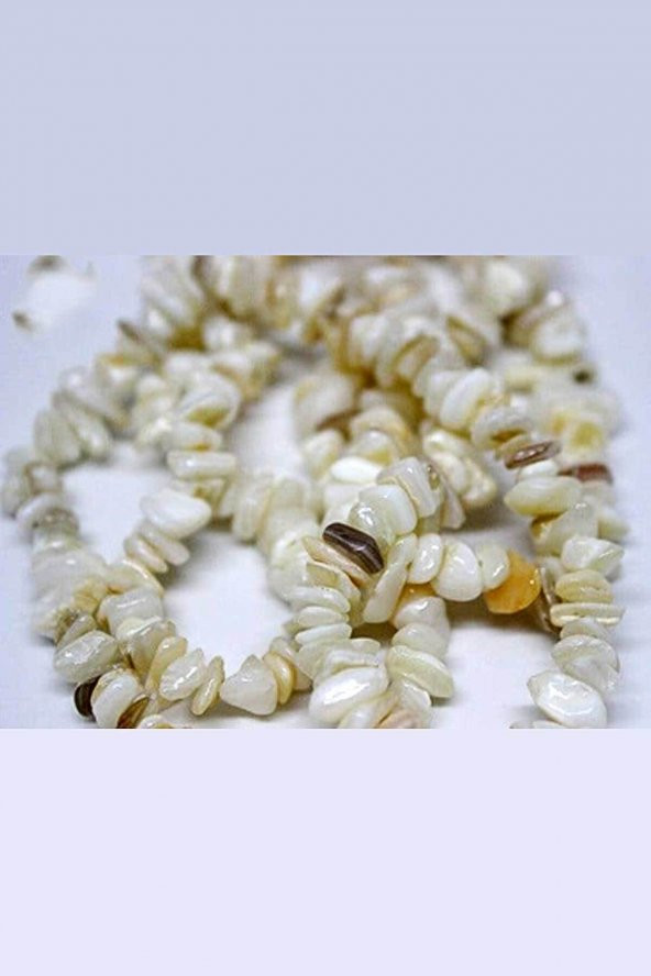 Sedef Beyaz Kırık Doğal Taş Dizisi - Resim 2