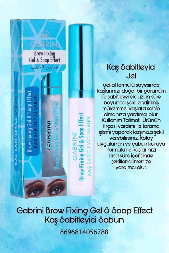 Kaş Sabitleyici Sabun 8 Ml