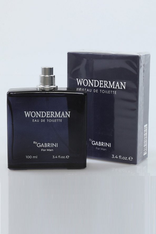 Wonderman Eau De Toılette For Man Erkek Parfüm 100 Ml