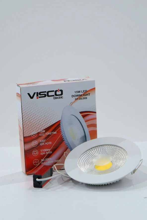 Visco 15W Downlight Led Panel Günışığı - 2