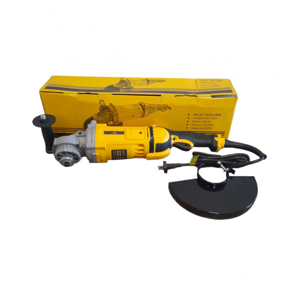 Dawreek230mm 2400 W Avuç Taşlama
