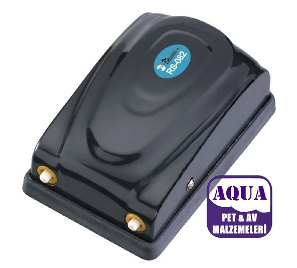 Rs Electrical RS-082 Çift Çıkışlı Akvaryum Hava Motoru 3.5 L/min. - 5 W