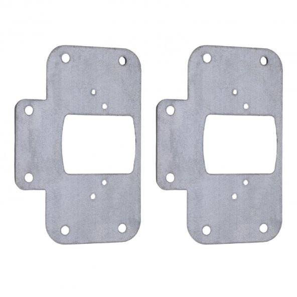 Dolap Kapak Taş Menteşe Tamir Sacı Nobel Pratik Onarım Kiti Yuva Tablası 6,5x9 - 6