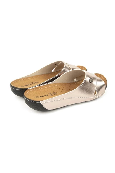 Muya Misty Orthopedi Kadın Terlik Platin 36-40 - 5