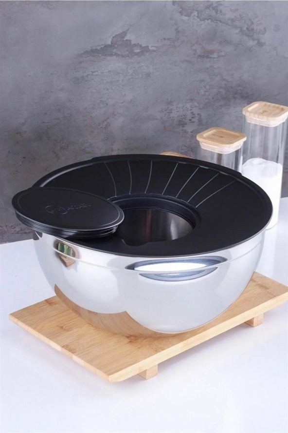 Acar Karat 28 Cm 3prç Rendeli Krştrma Kabı 7,30 Lt