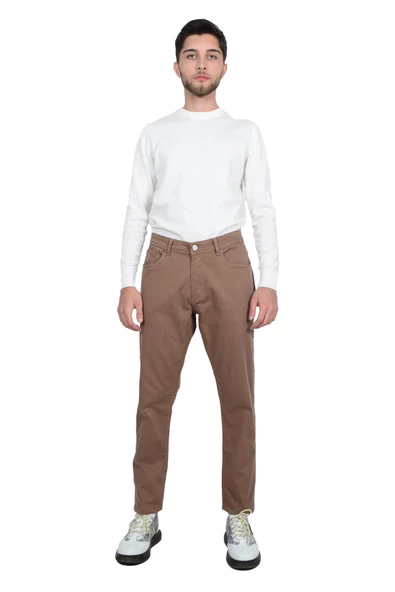 Cengiz İnler Edu 5 Cep Slimfit Erkek Pantolon - 10