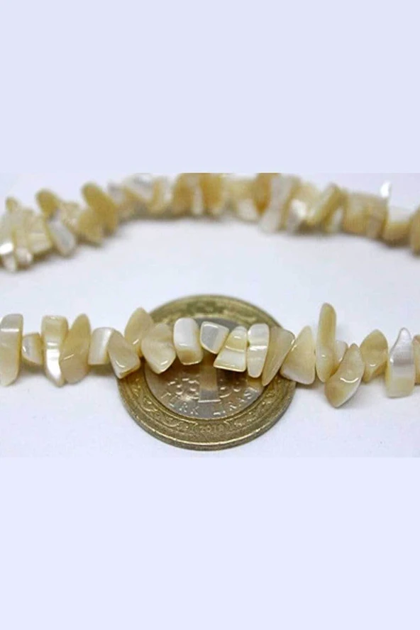 Sedef Karamel Kırık Doğal Taş Dizisi - Resim 3