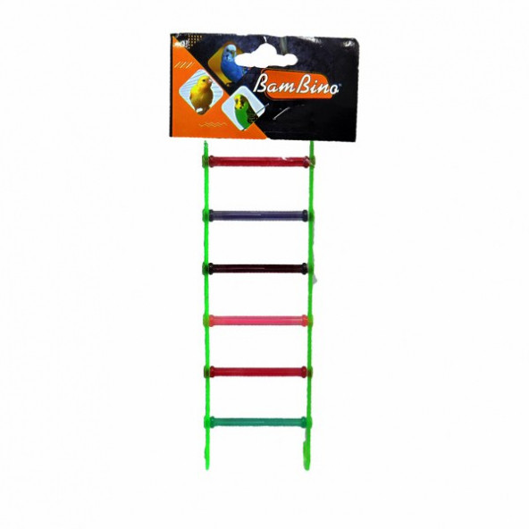 Muhabbet Kuşu Merdiven Renkli 1 Adet