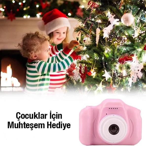 Polham 1080P 8GB Hafıza Kartlı Fotoğraf ve Video Kamerası, Oyunlu, Çoklu Filtreli Kamera, 1000Mah Şarjlı - 9
