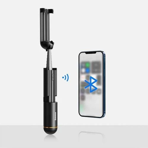 Baseus Katlanabilir Teleskopik Kablosuz Bluetooth Selfie Çubuğu, Selfie Stick Monopod - 4